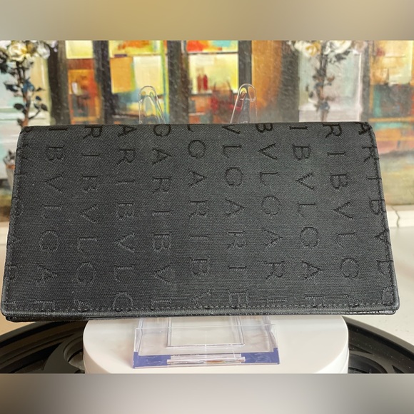 BVLGARI Black Monogram Continental Wallet - Picture 3 of 7